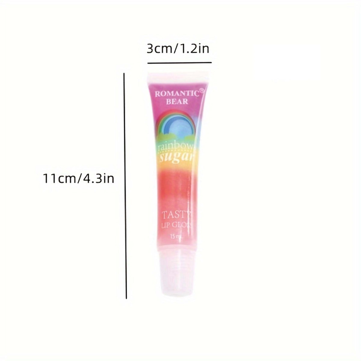 Rainbow Pearl Lip Gloss Glitter, Rainbow Jelly Lip Gloss, Sparkling Lips, Moisturizing Lip Skin, Keeping It Hydrated And Not Dry